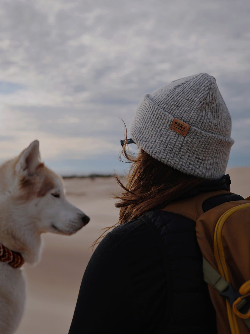 Natural Fiber Beanie Hat