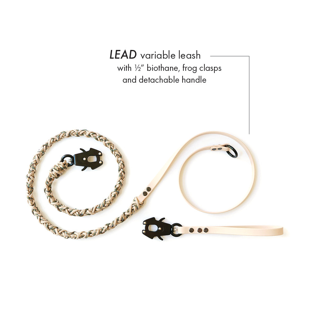 LEAD • variable leash