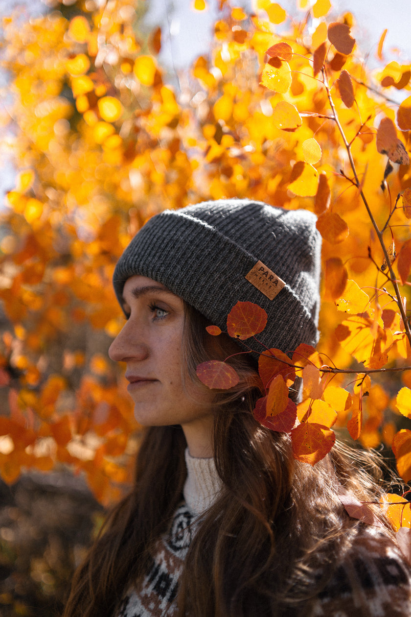 Natural Fiber Beanie Hat