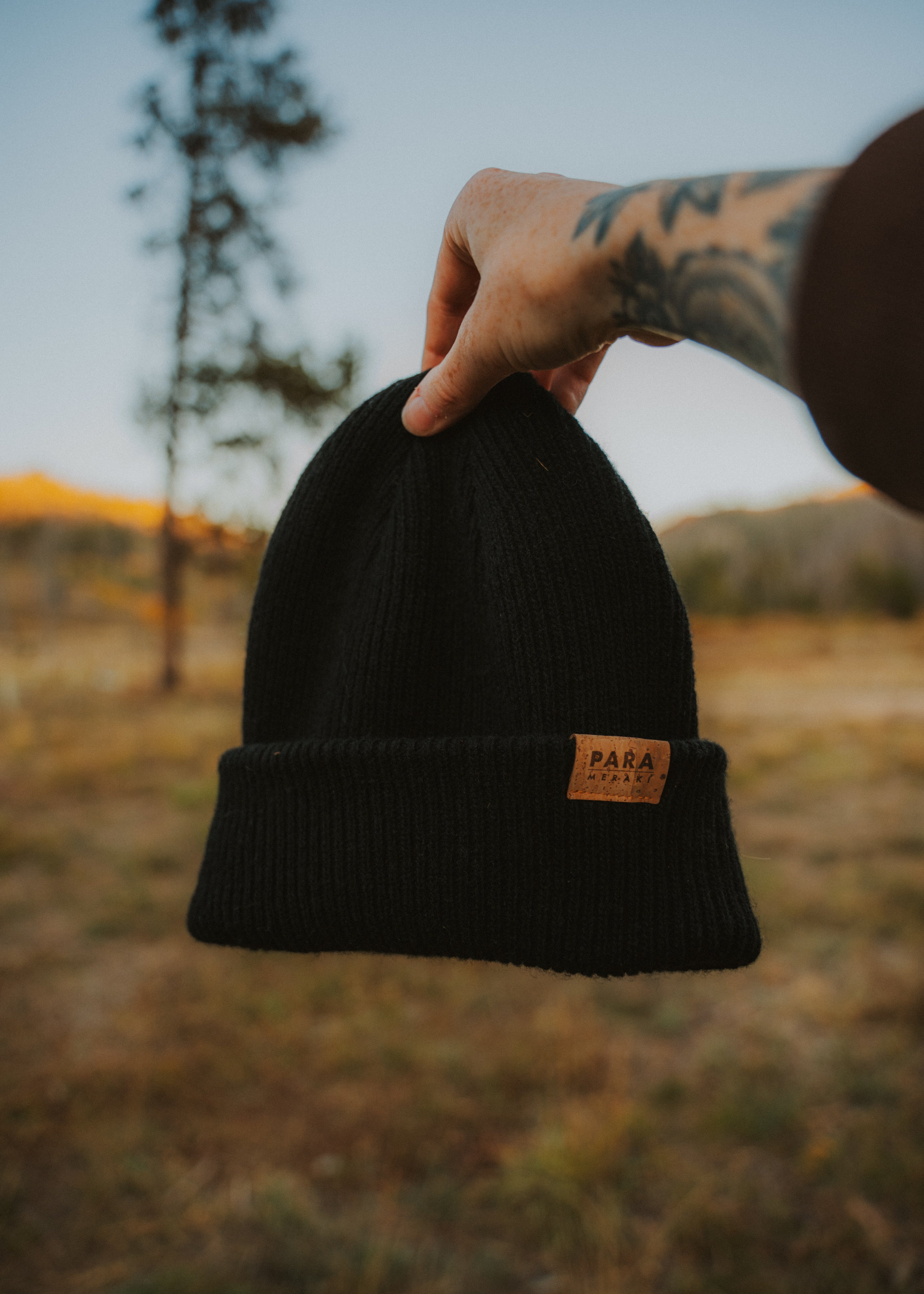 Natural Fiber Beanie Hat