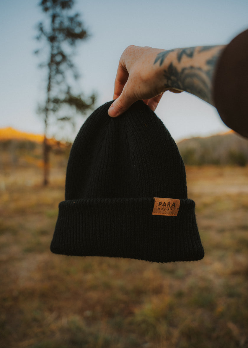 Natural Fiber Beanie Hat