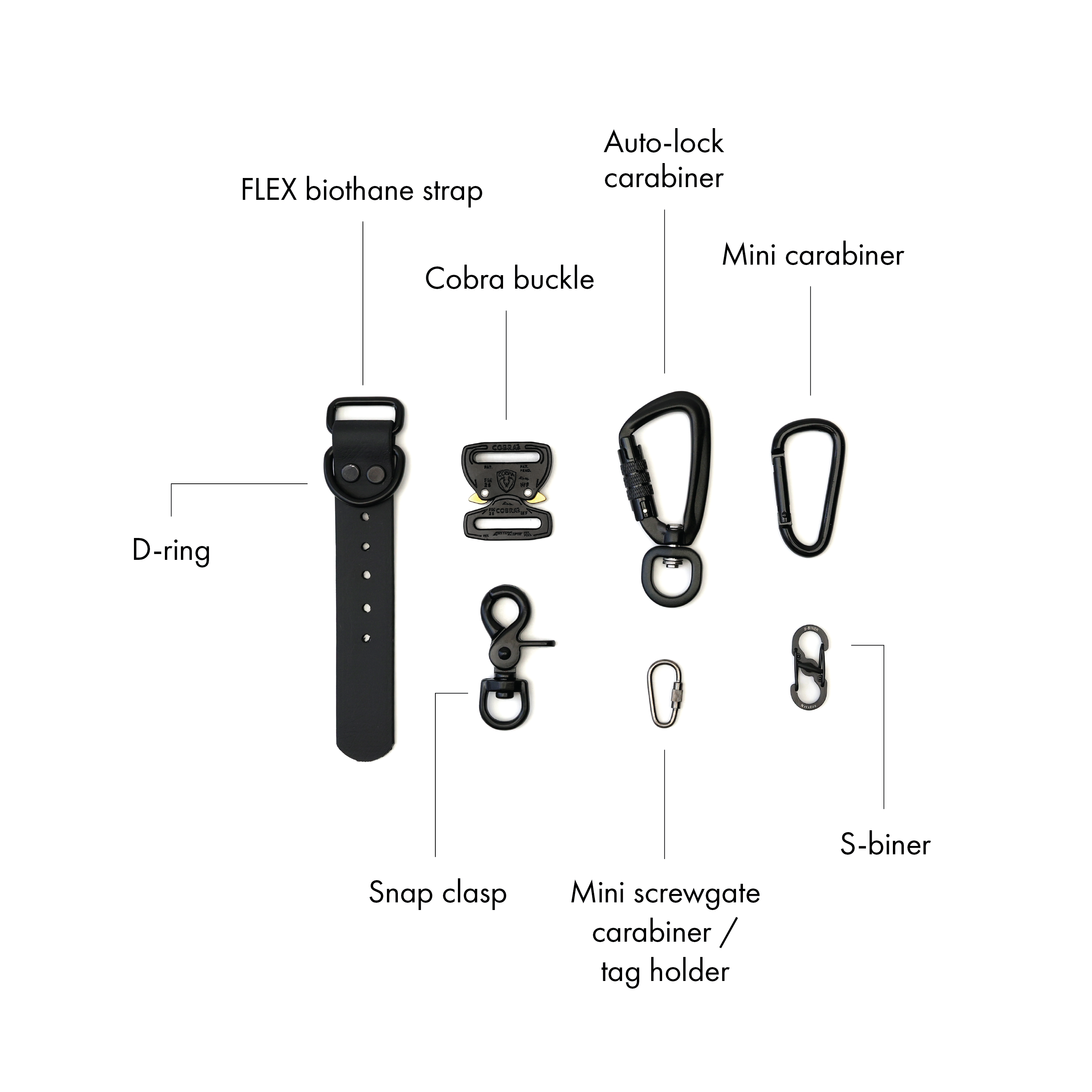 FIXI · fixed length collars