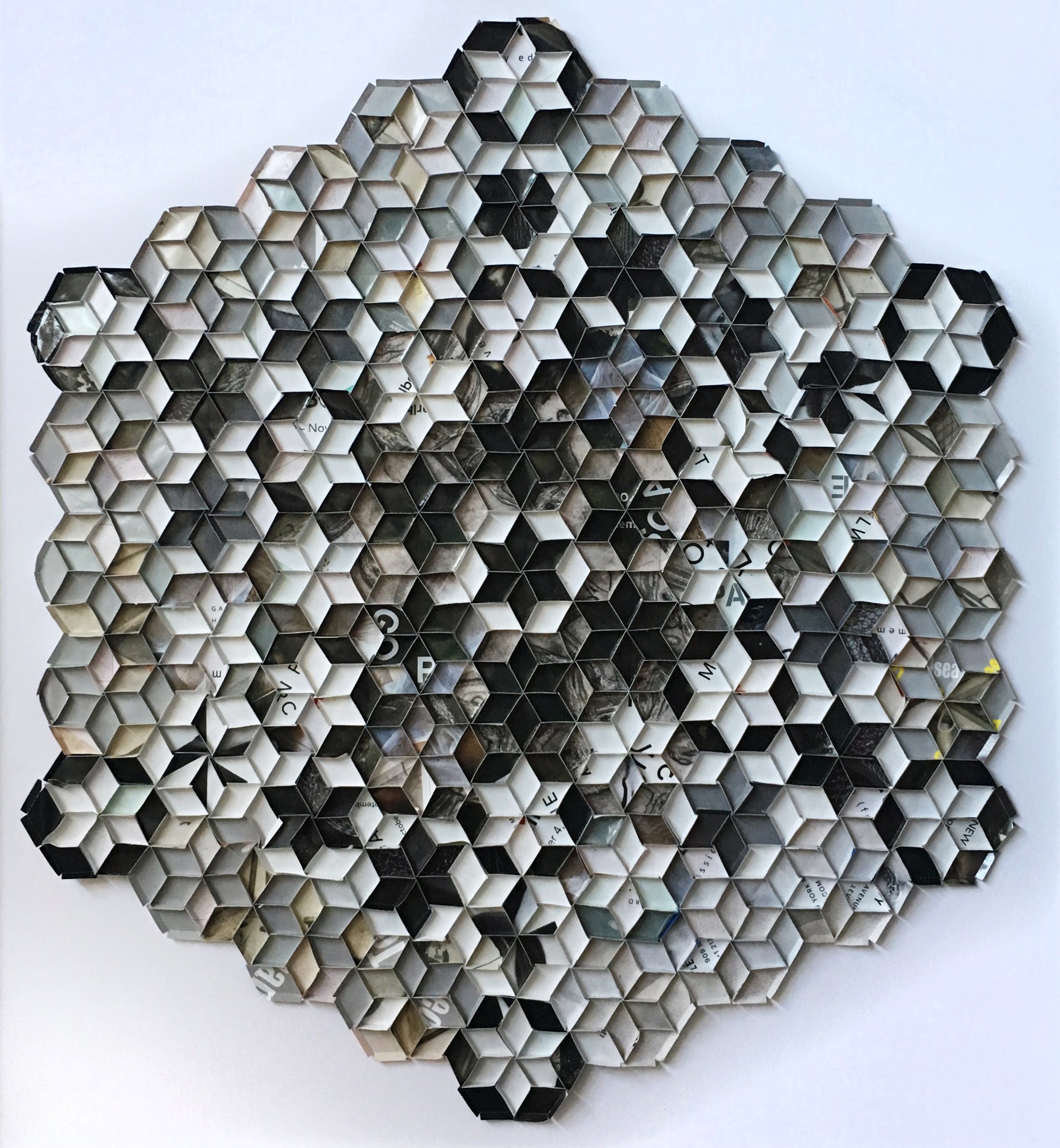 Reforum Series - cut& folded paper works