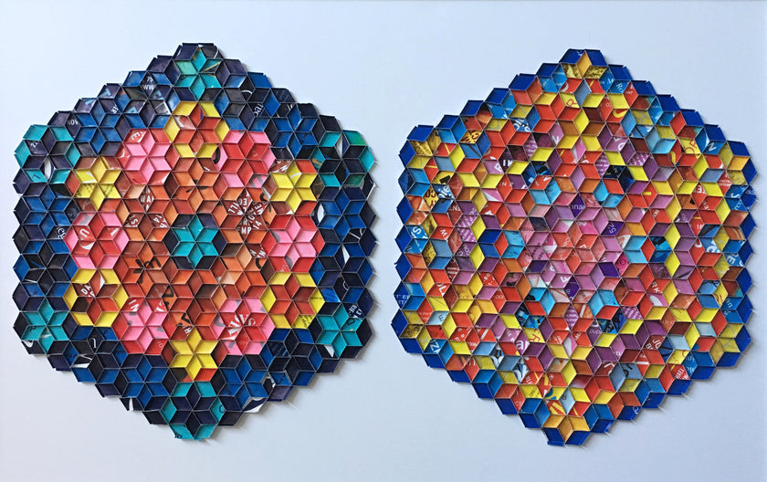 Reforum Series - cut& folded paper works