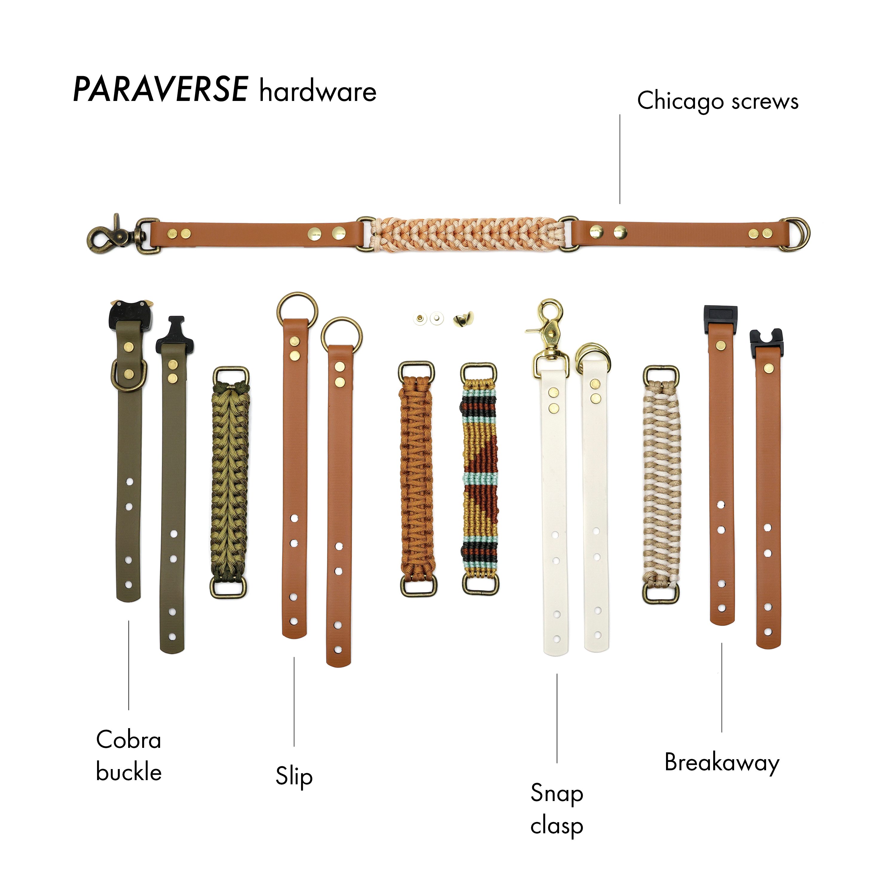 Paraverse · interchangeable combo collar