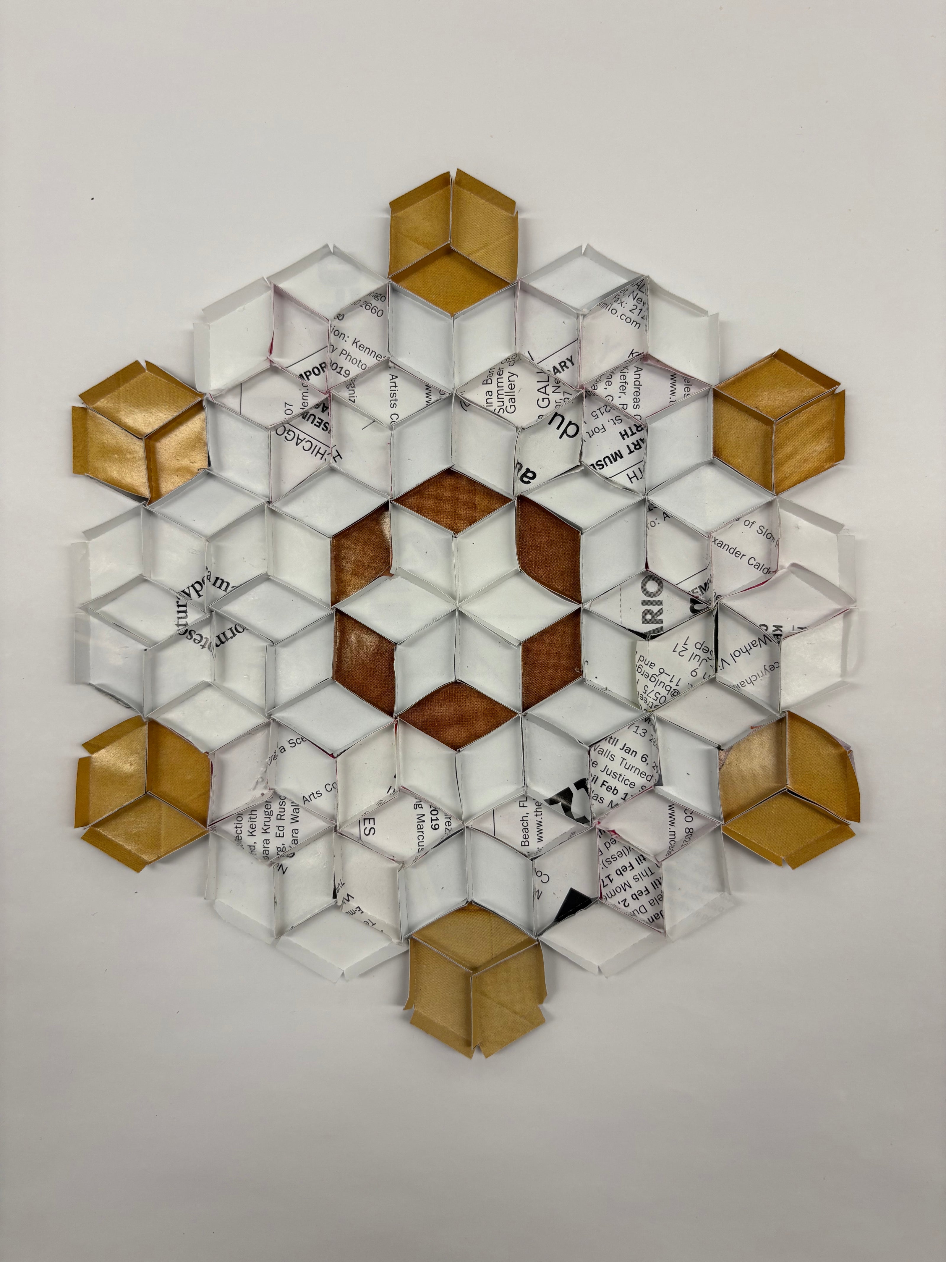 Reforum Series - cut& folded paper works