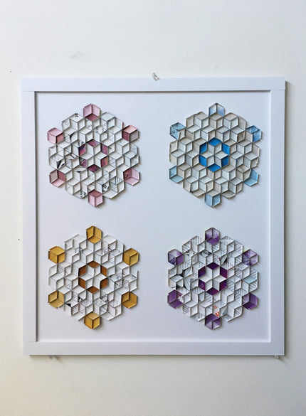 Reforum Series - cut& folded paper works