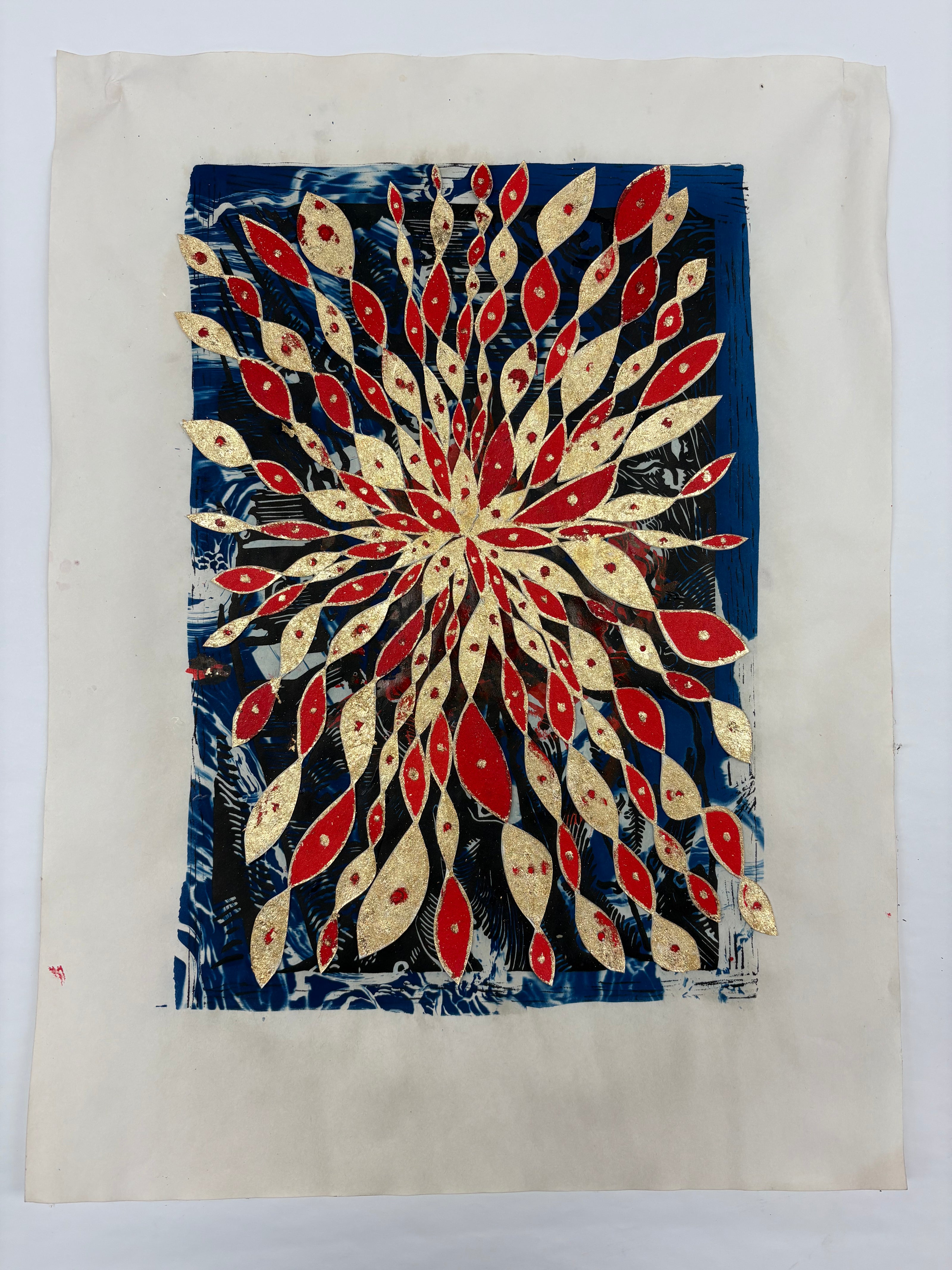 Red & Gold - various works