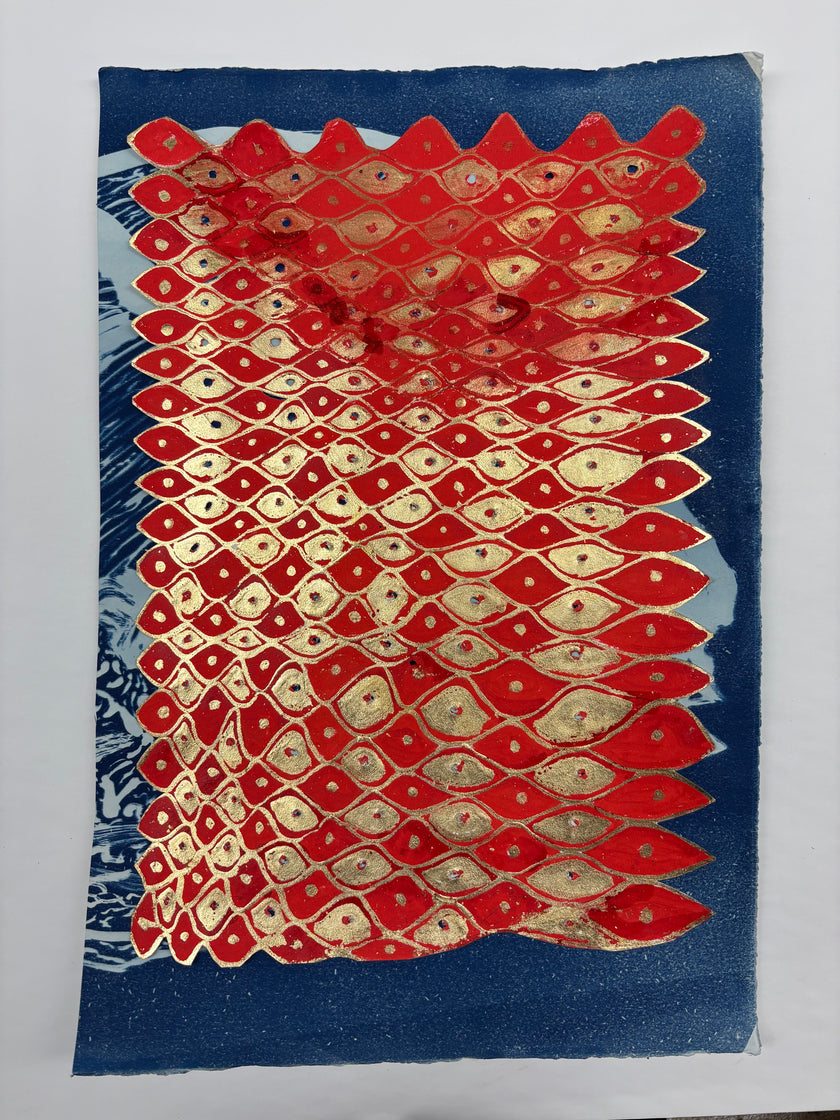 Red & Gold - various works