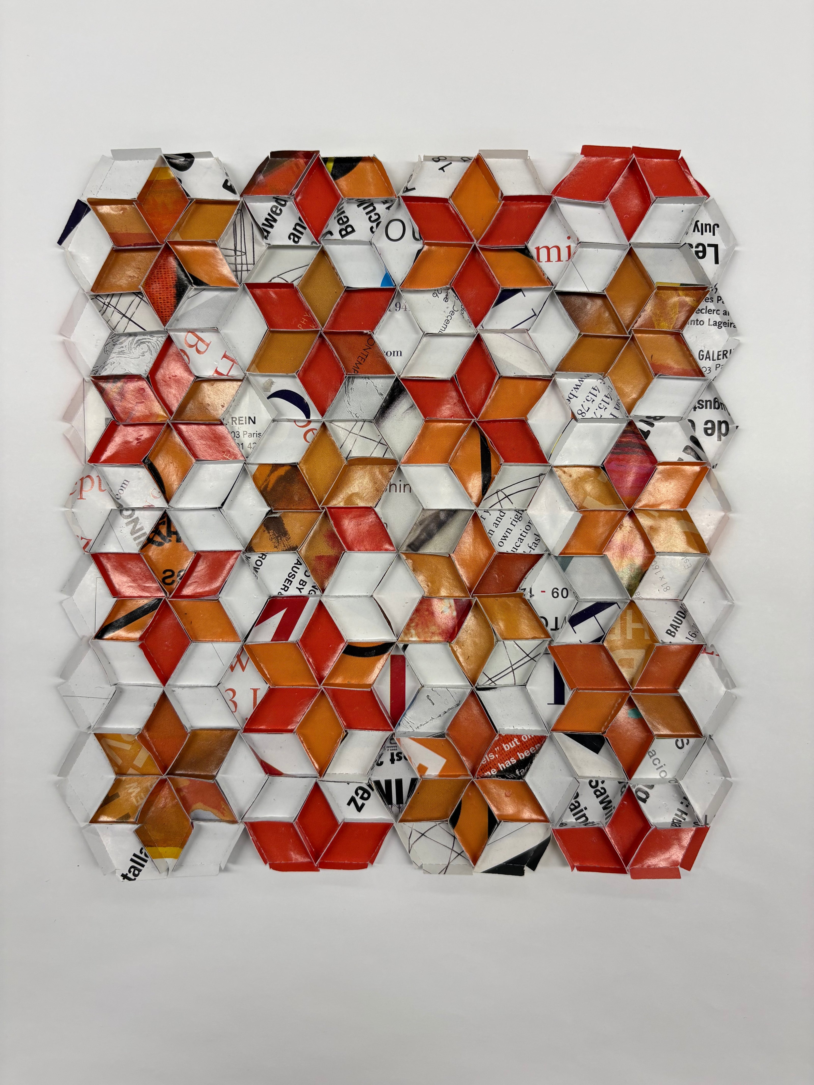 Reforum Series - cut& folded paper works