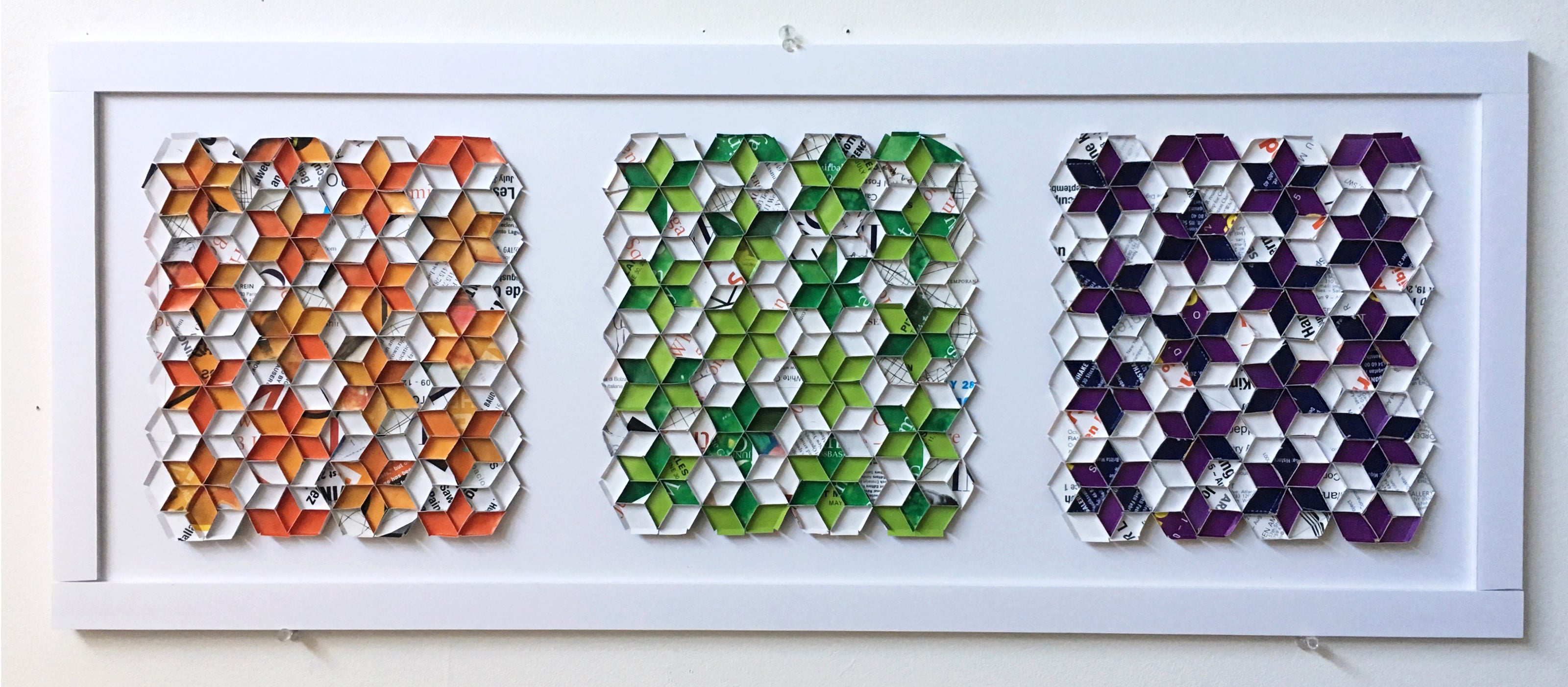 Reforum Series - cut& folded paper works