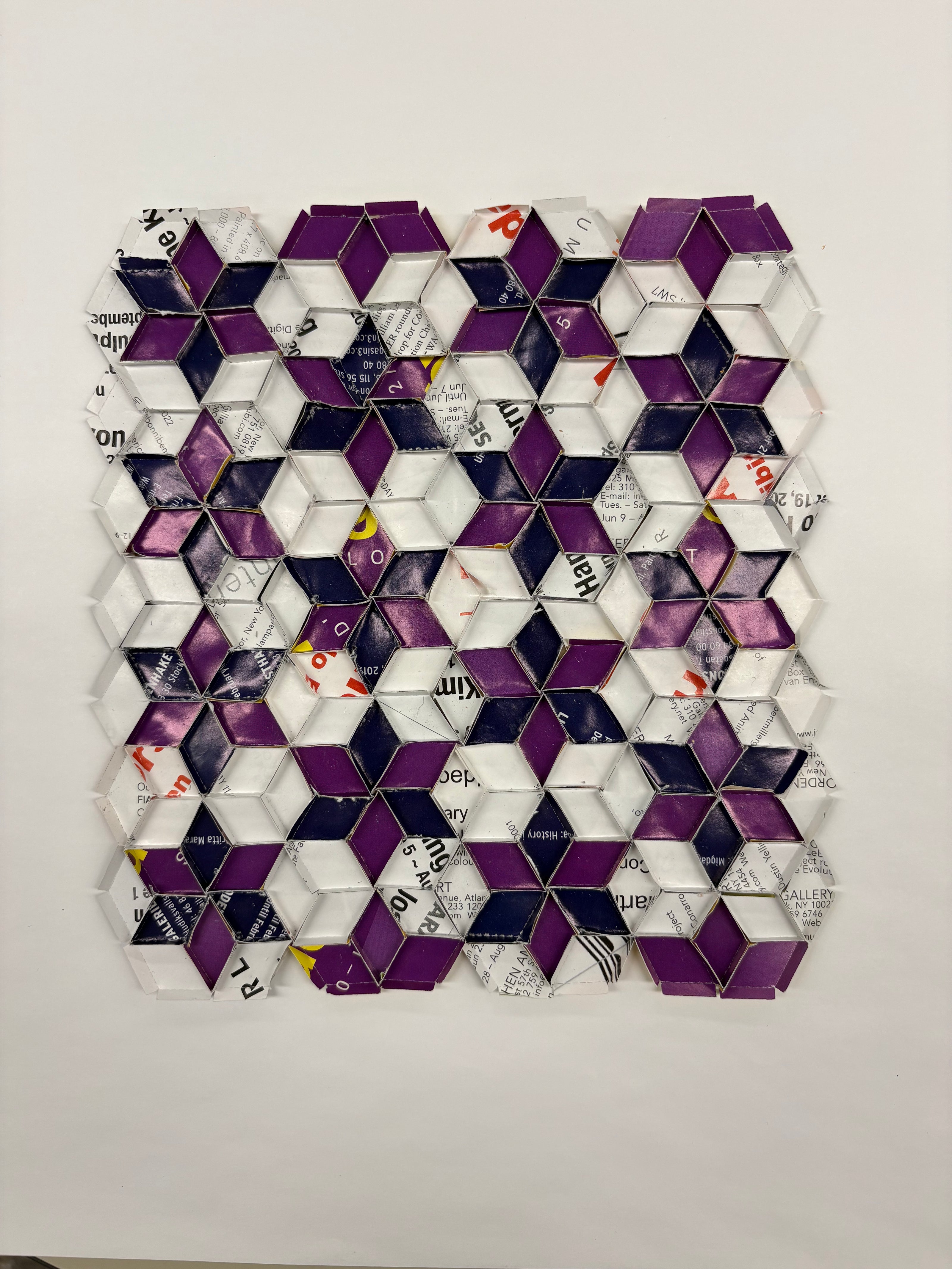 Reforum Series - cut& folded paper works