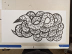 Serpent Drawings N.1 - N.12 and various other works