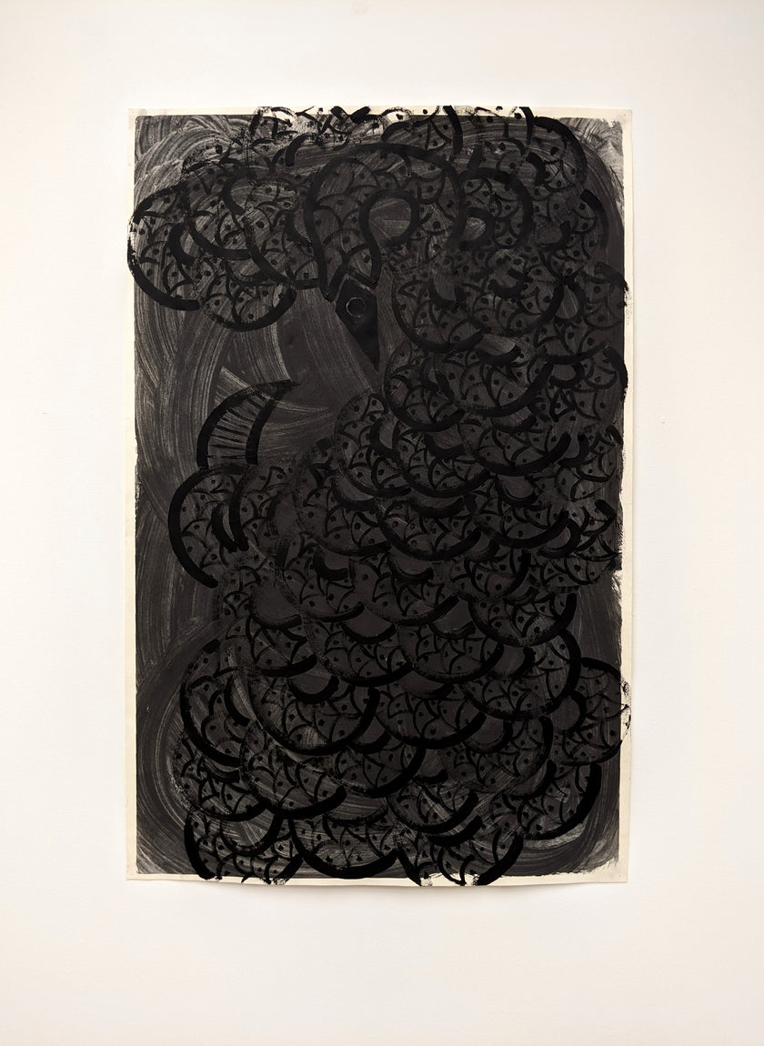 Serpent Drawings N.1 - N.12 and various other works