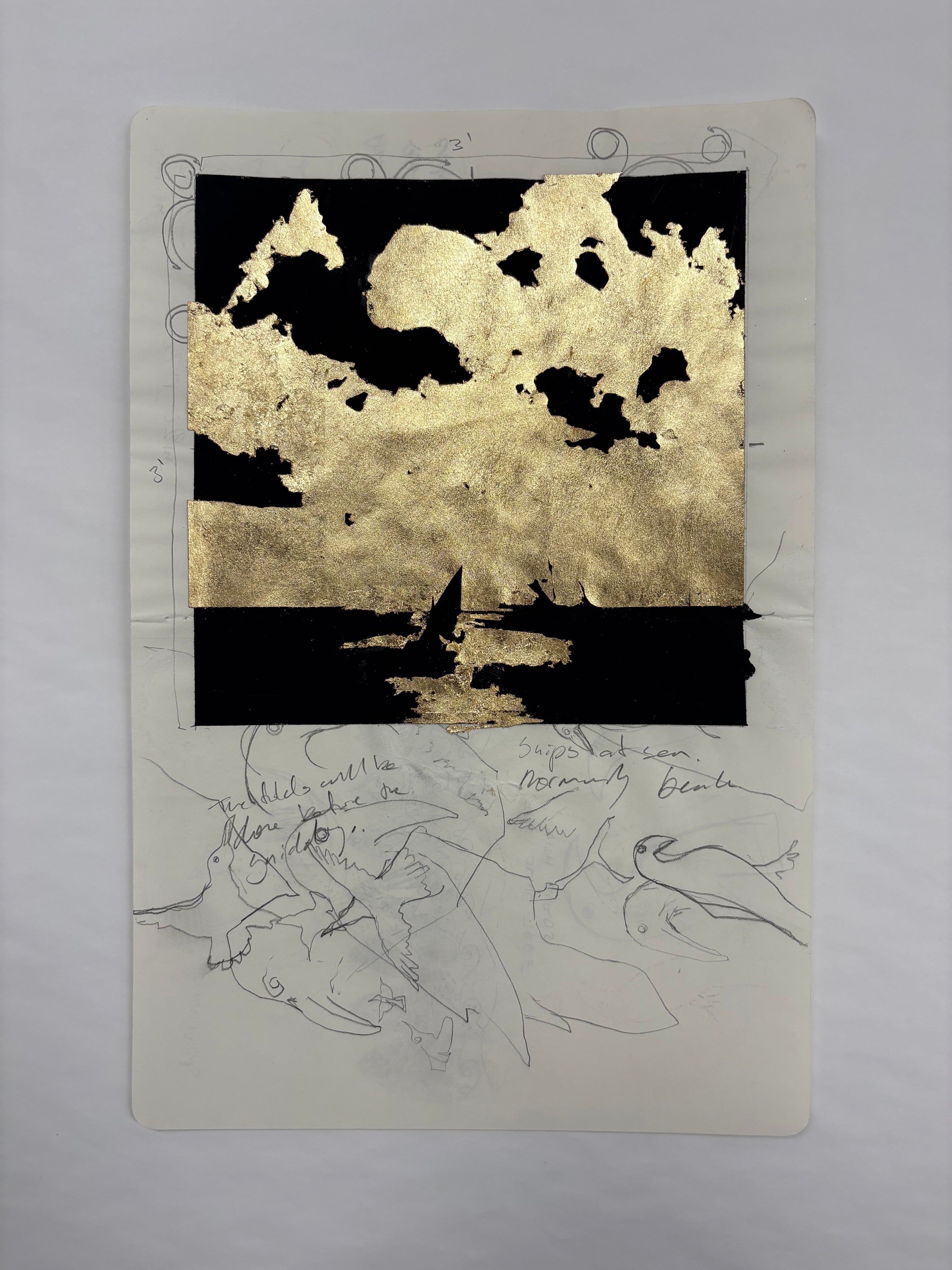 Black and Gold - studies and smaller works