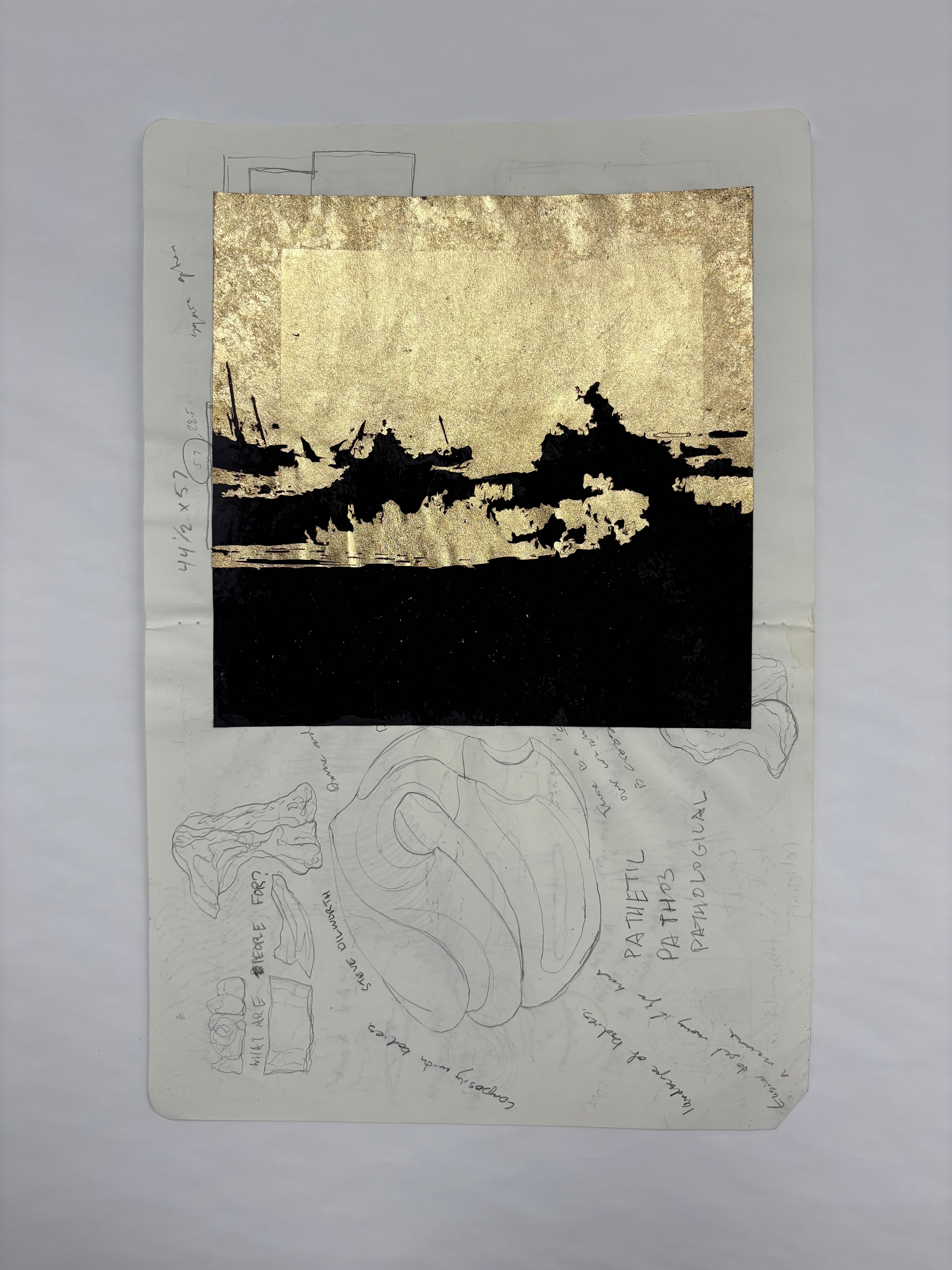 Black and Gold - studies and smaller works