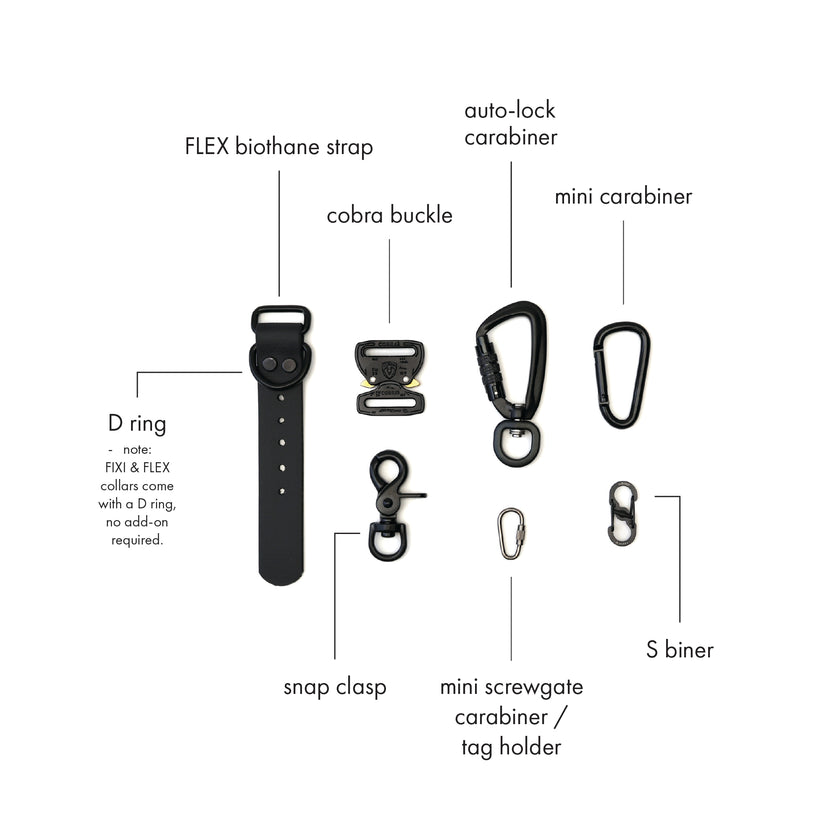 FIXI · fixed length collars