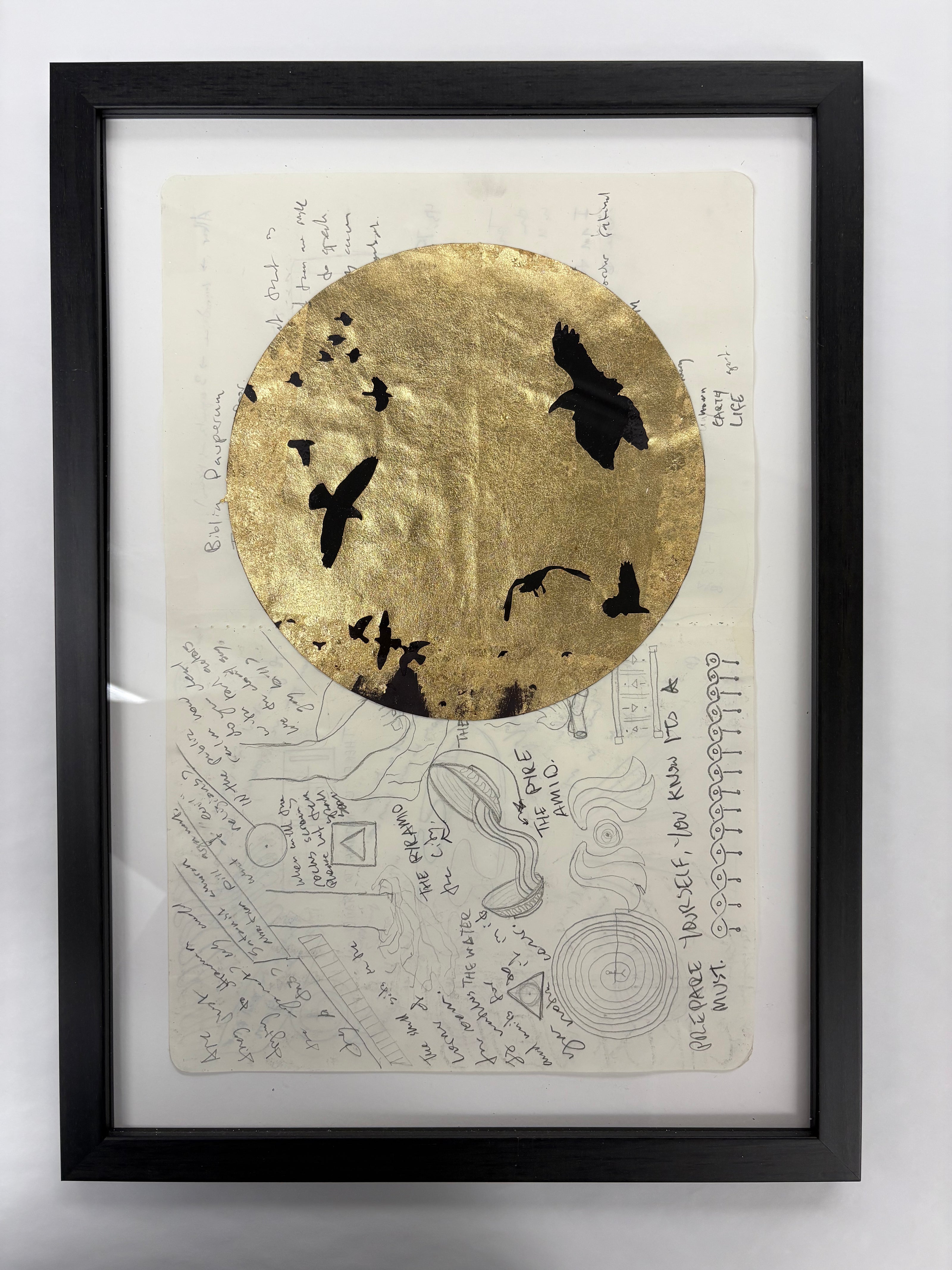 Black and Gold - studies and smaller works