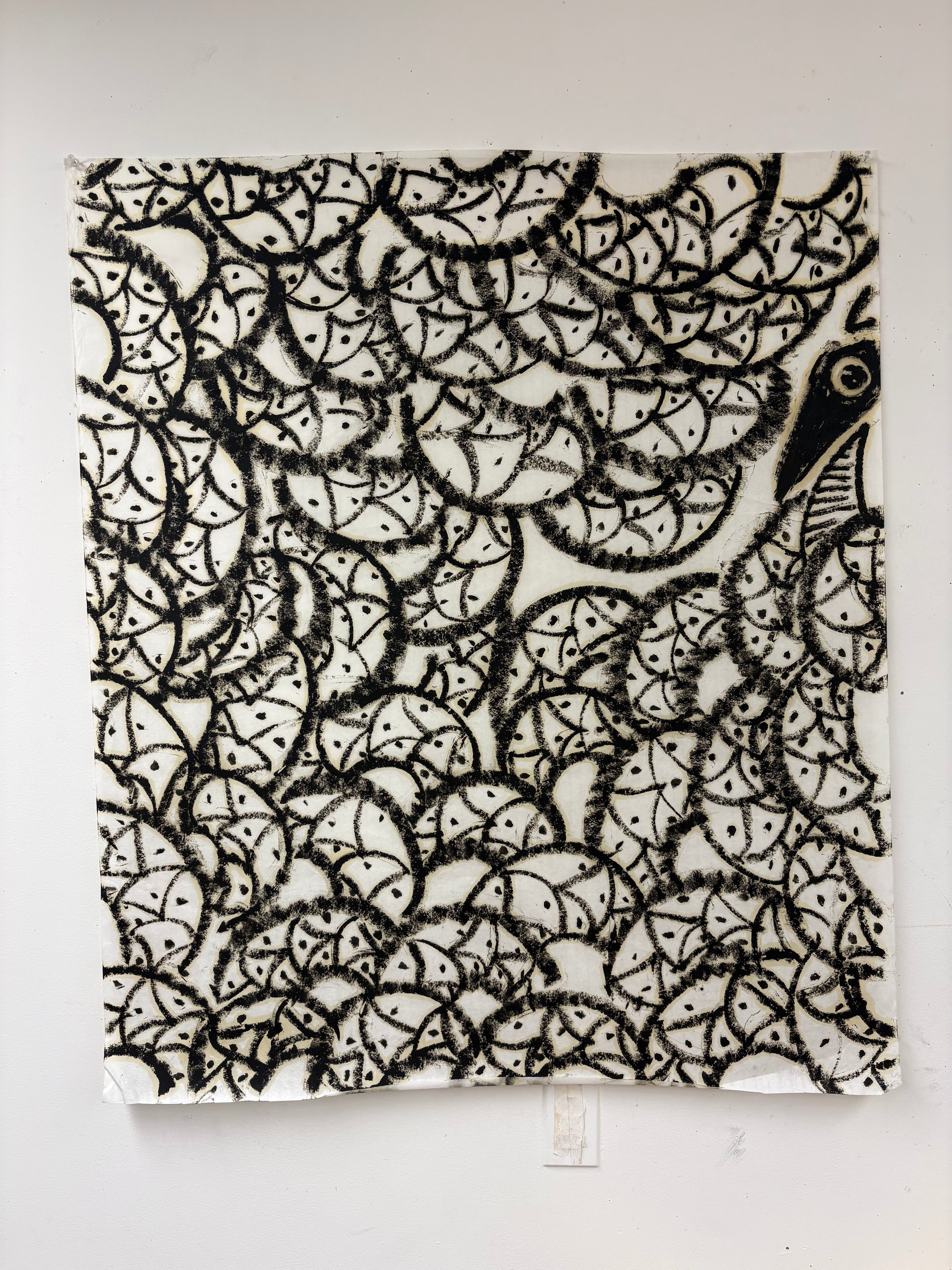 Serpent Drawings N.1 - N.12 and various other works